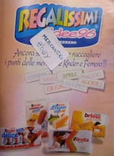 KINDER FERRERO REGALISSIMI 1996 PUBBLICITÀ ADVERTISING WERBUNG ITALIAN CLIPPING