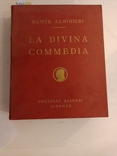 Dante DIVINA COMMEDIA Alinari