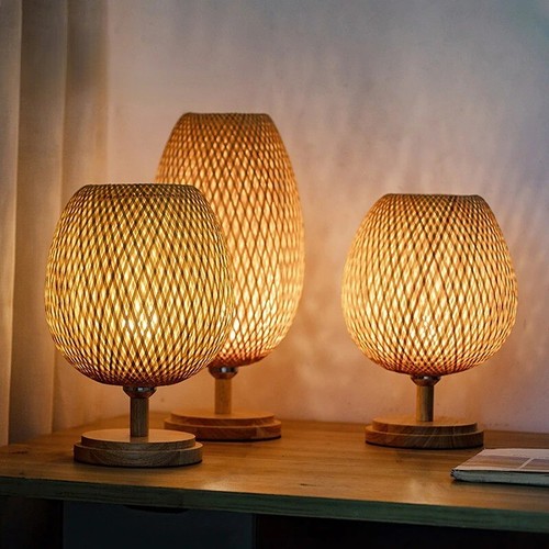 Lampada tavolo intrecciata - da,