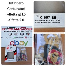kit revisione carburatore weber 40 per alfa romeo alfetta 1600 gt alfetta 2000