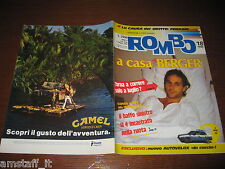 RIVISTA ROMBO 1989/18=GERHARD BERGER=L'AUTOVELOX=I QUAD=PIAGGIO GRILLO=