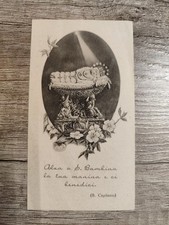 Maria Bambina, Holy Card