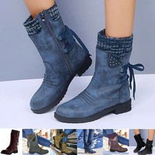 Stivali da neve donna invernali impermeabili donna scarpe calde antiscivolo medi