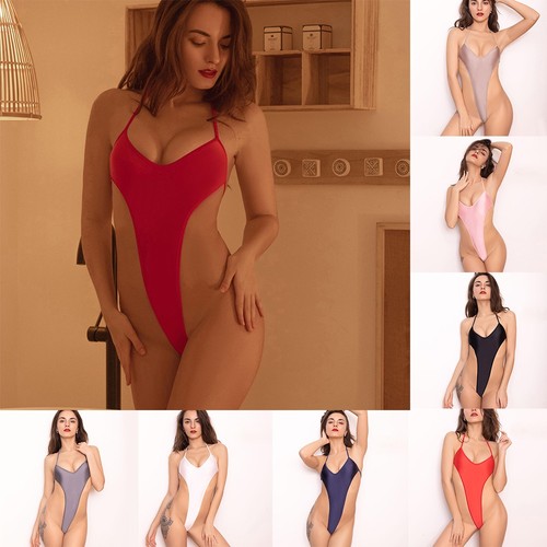 Body donna elegante wet look