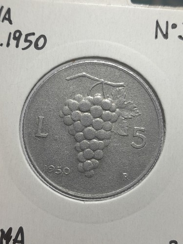 Repubblica italiana lire - italiana, 5