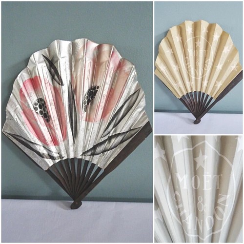 Vintage advertising fan - vintage,
