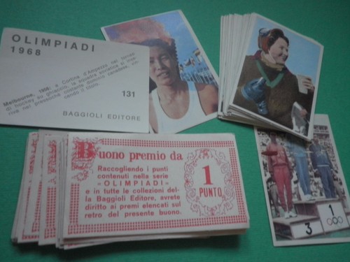 Lotto figurine olimpiadi - figurine,