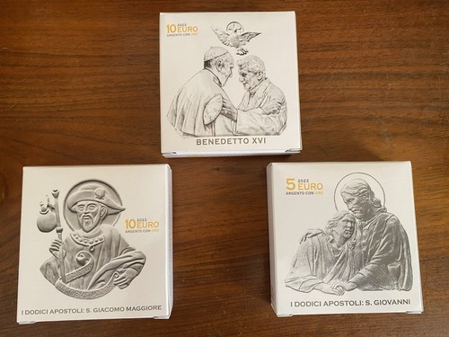 Trittico 10 euro vaticano - trittico,