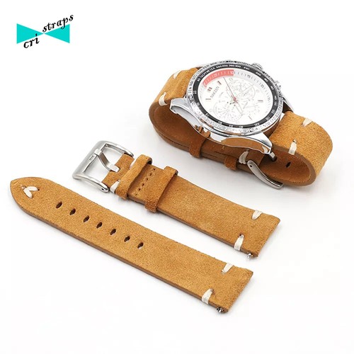 Cinturino orologio scamosciato