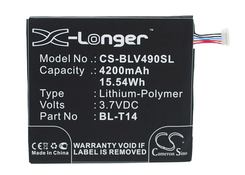 Replacement battery for - for, lg