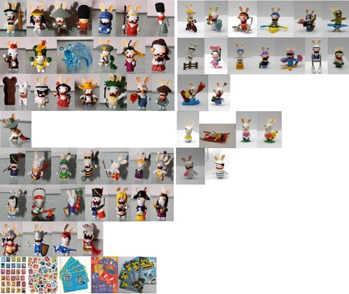 Personaggio rabbids rayman - personaggio,