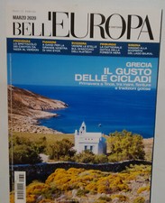 RIVISTA BELL'EUROPA NIZZA VERDON FIANDRE VAN EYCK ALETSCH LAGO BAJKAL MARZO20