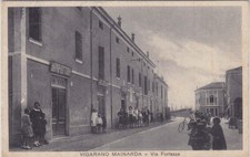 cartoline ferrara Provincia - Vigarano Mainarda - Via Fortezza