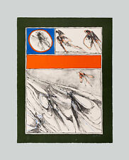 Achille PERILLI - "Senza titolo", 1966 - Litografia, 61 x 47 cm