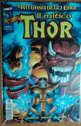 Fumetto marvel thor anno - anno, 2000