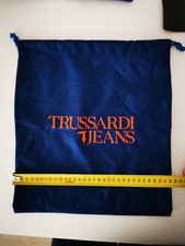Trussardi Jeans sacca borsa anti polvere Tnt con lacci 36 X 31 Cm