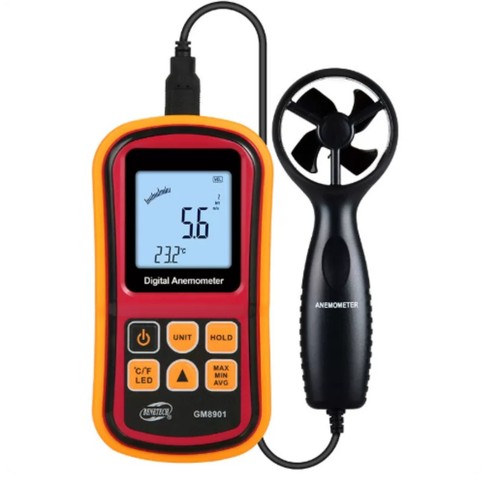 Anemometro digitale