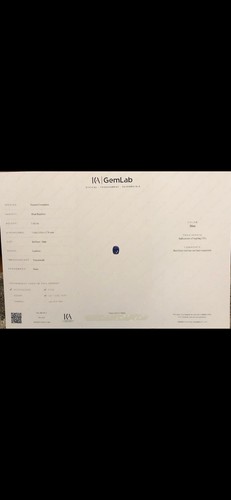 Zaffiro blu carati - zaffiro, 1.42