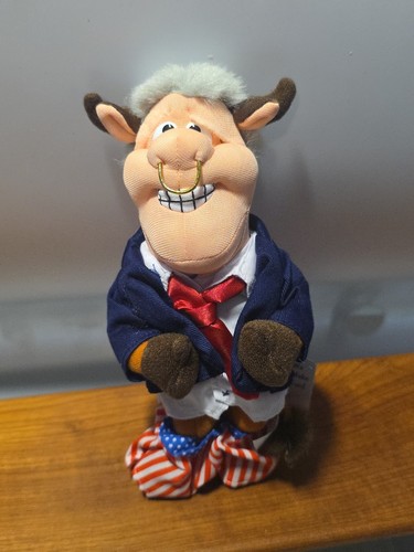 Bull clinton plush famous - bull,