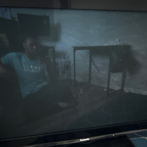 Panasonic black television - black,