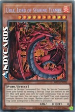 URIA, LORD OF SEARING FLAMES • Segreta-Prismatica • MP21 EN252 • 1Ed • YUGIOH!