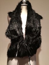 Sciarpa, collo in pelliccia di