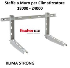 Staffa a muro per Climatizzatori 18000 24000 btu per Motore Esterno FISCHER 