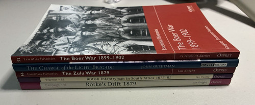 Lot osprey books british - lot,