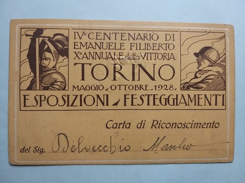 Tessera cent di - -,