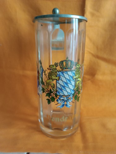 Boccale birra vetro con - vetro,