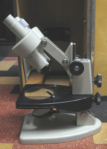 Microscopio vintage opta - vintage, me