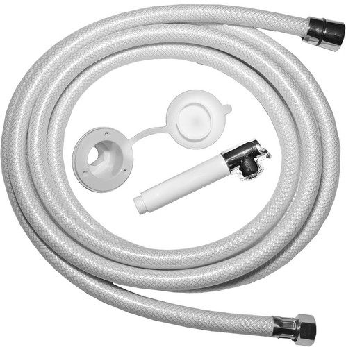 Kit doccetta con - doccetta, pulsante