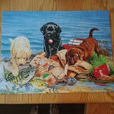 SunsOut Puzzle Three Little