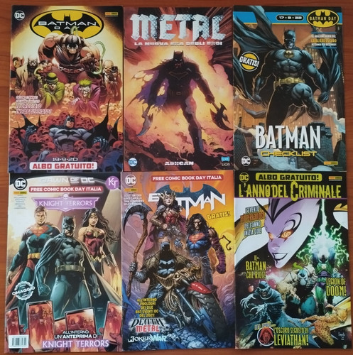 Gli albi batman free - di,