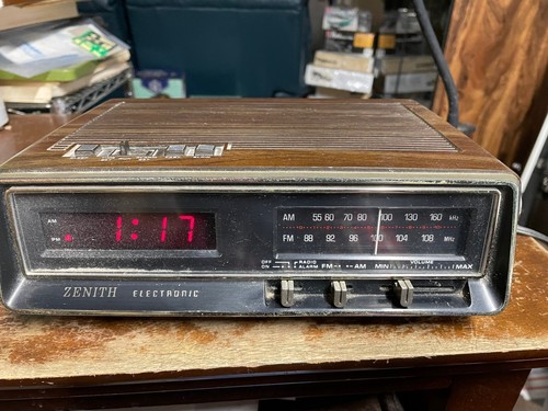 Radio sveglia zenith r450w - radio,