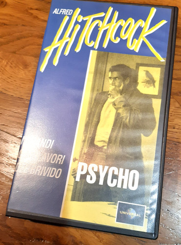 Psycho vhs - psycho, (hitchcock)