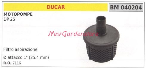 Filtro aspirazione ducar - filtro,
