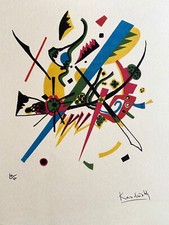 Wassily Kandinsky Litografia 1945 Mourlot COA originale numerata firmata op