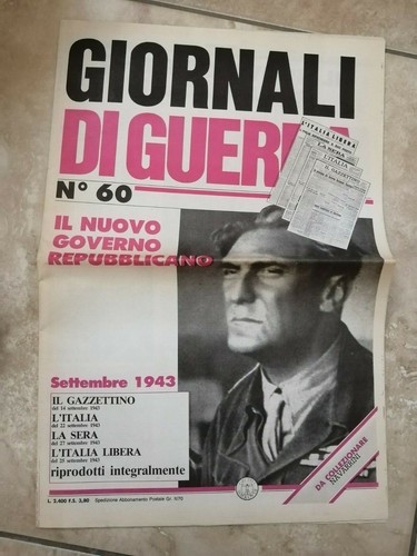 Giornali guerra 60 - giornali, di