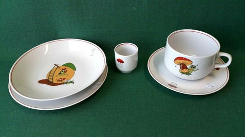 Set vintage servizio piatti - set,