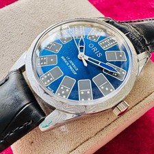 Orologio da uomo vintage ORIS carica manuale cassa da 1,38"