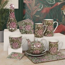 Tazza caprifoglio rosa - , william