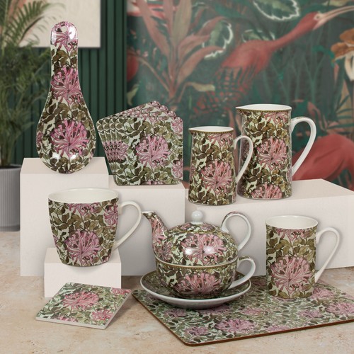 Tazza caprifoglio rosa william - tazza,