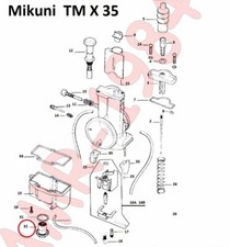 Mikuni ricambi originali serie - ricambi,