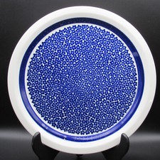 Arabia Finlandia Servizio Piatto, Faenza Fiori Blu, 12" d, Leivo Winquist