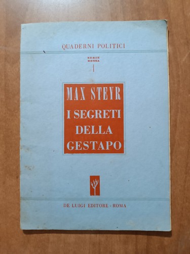 Max steyr segreti - segreti, della