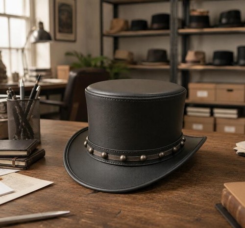 Cappello steampunk pelle - steampunk,