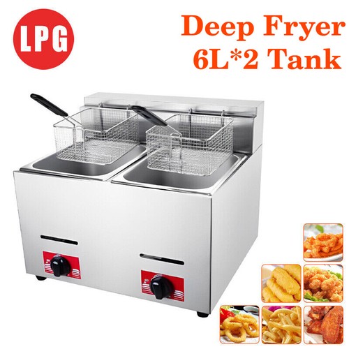 Friggitrice gas gpl 6l - friggitrice, a