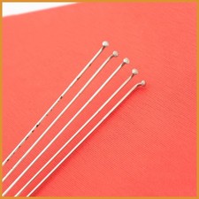 NOS REDAELLI VINTAGE SPOKES NIKEL DOUBLE BUTTED 15G 302mm OLD ROAD BIKE 60s 700C