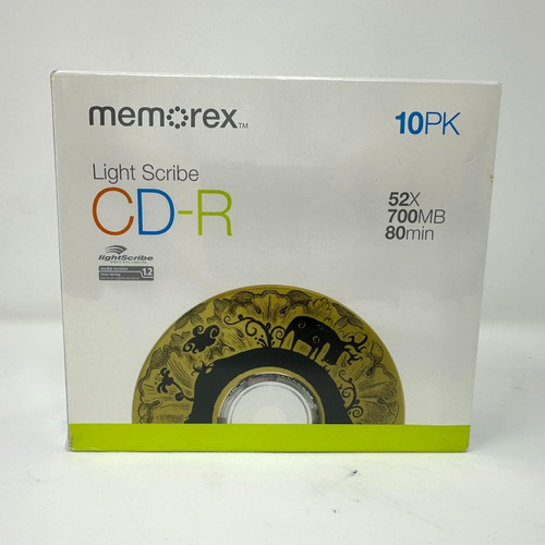 Memorex confezione cd - confezione, da